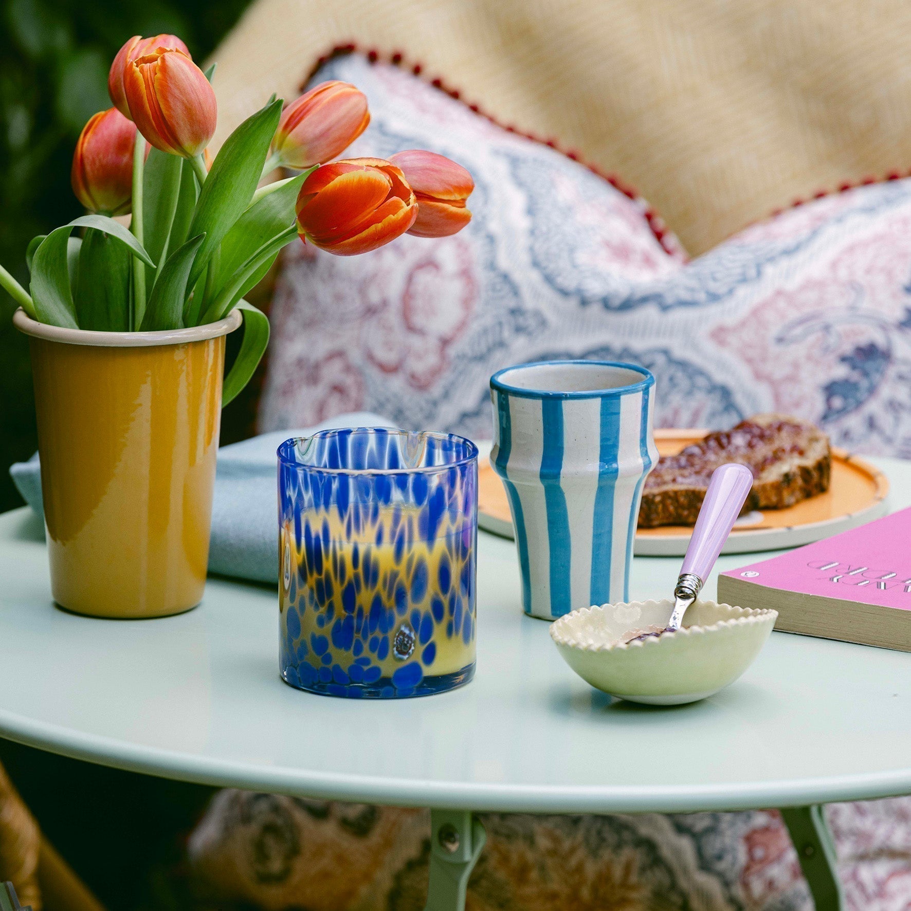 Ceramic Stripe Cup