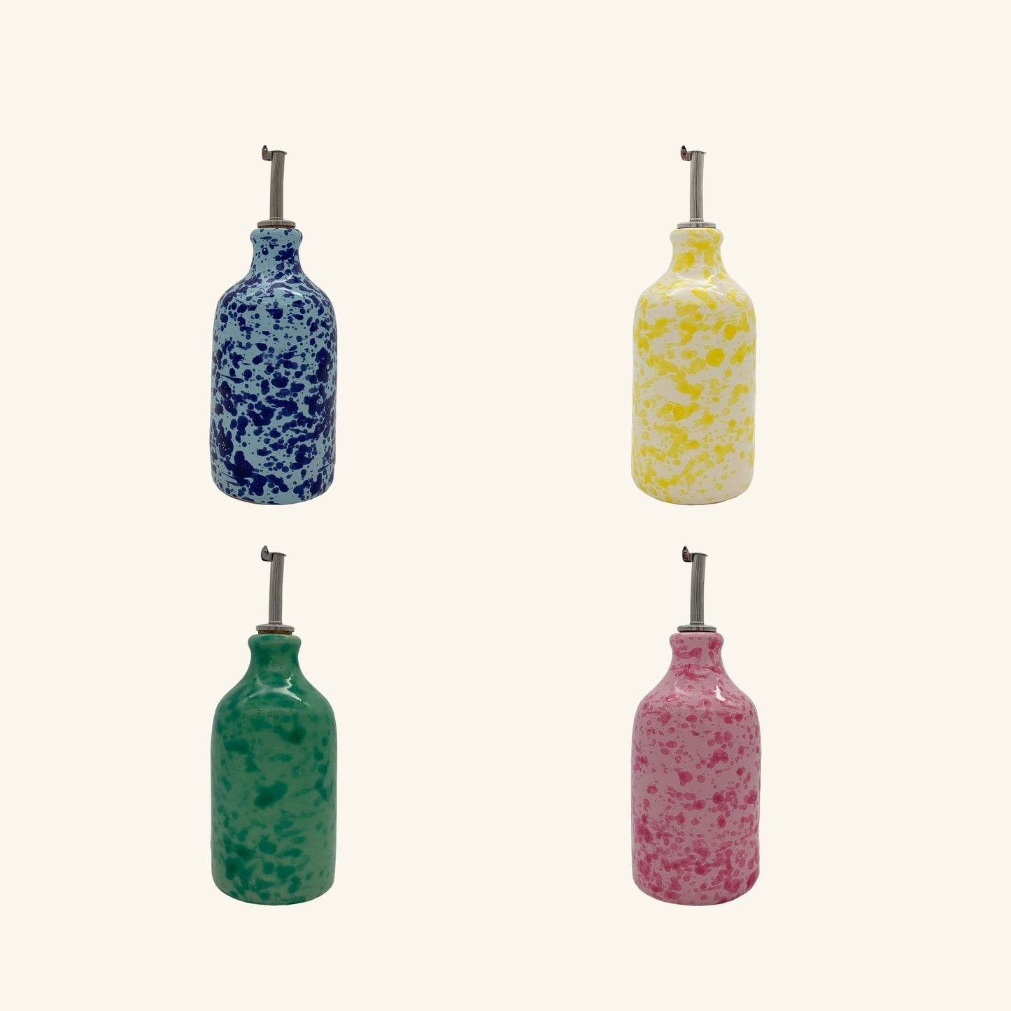Splatterware Oil Bottle