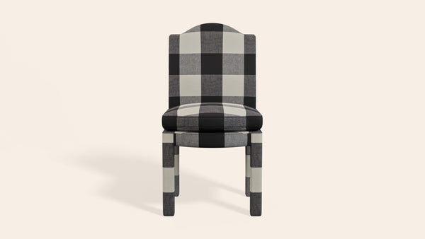 Pair of Leo Dining Chairs, Pepper