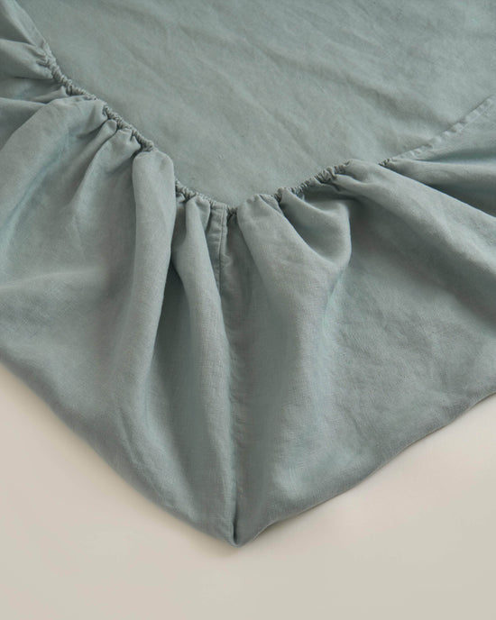 Hemp Fitted Sheet Sugar Paper