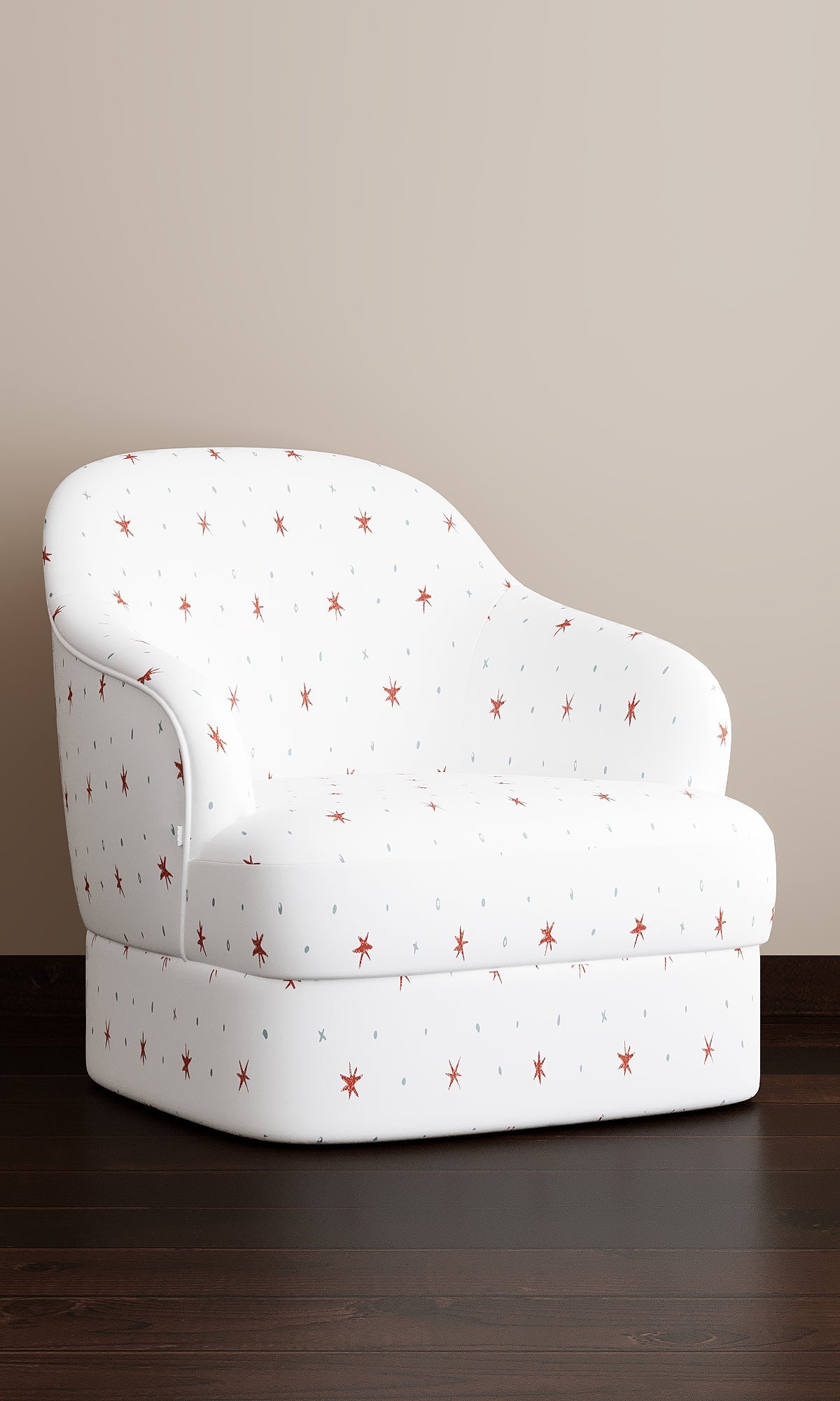 Ensueño Linen Cotton Fabric Bonfire