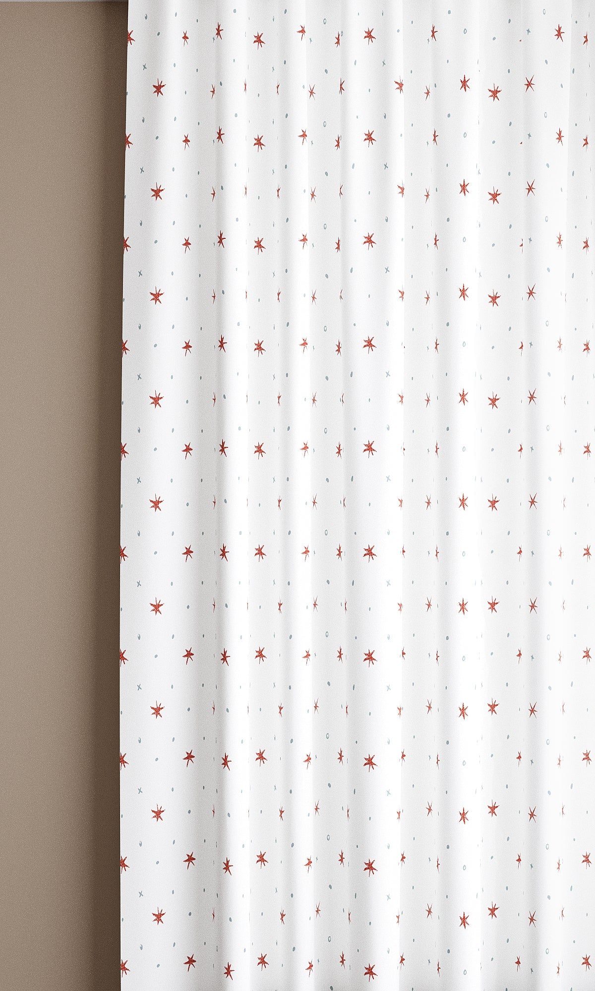Ensueño Linen Cotton Fabric Bonfire