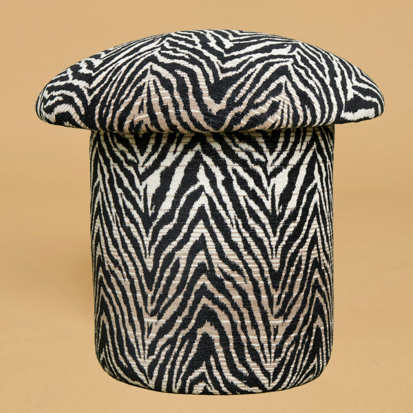 Zebra Stripe Stool