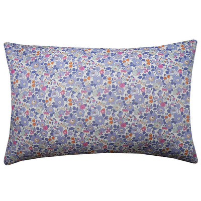 Pillowcase made with Liberty Fabric BETSY LAVENDER BLUE - Coco & Wolf