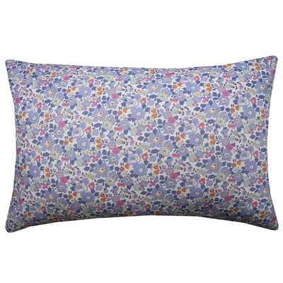 Pillowcase made with Liberty Fabric BETSY LAVENDER BLUE - Coco & Wolf