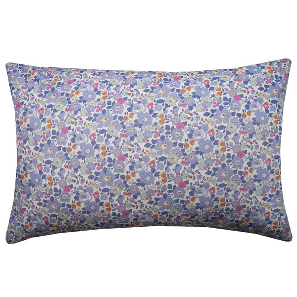 Pillowcase made with Liberty Fabric BETSY LAVENDER BLUE - Coco & Wolf
