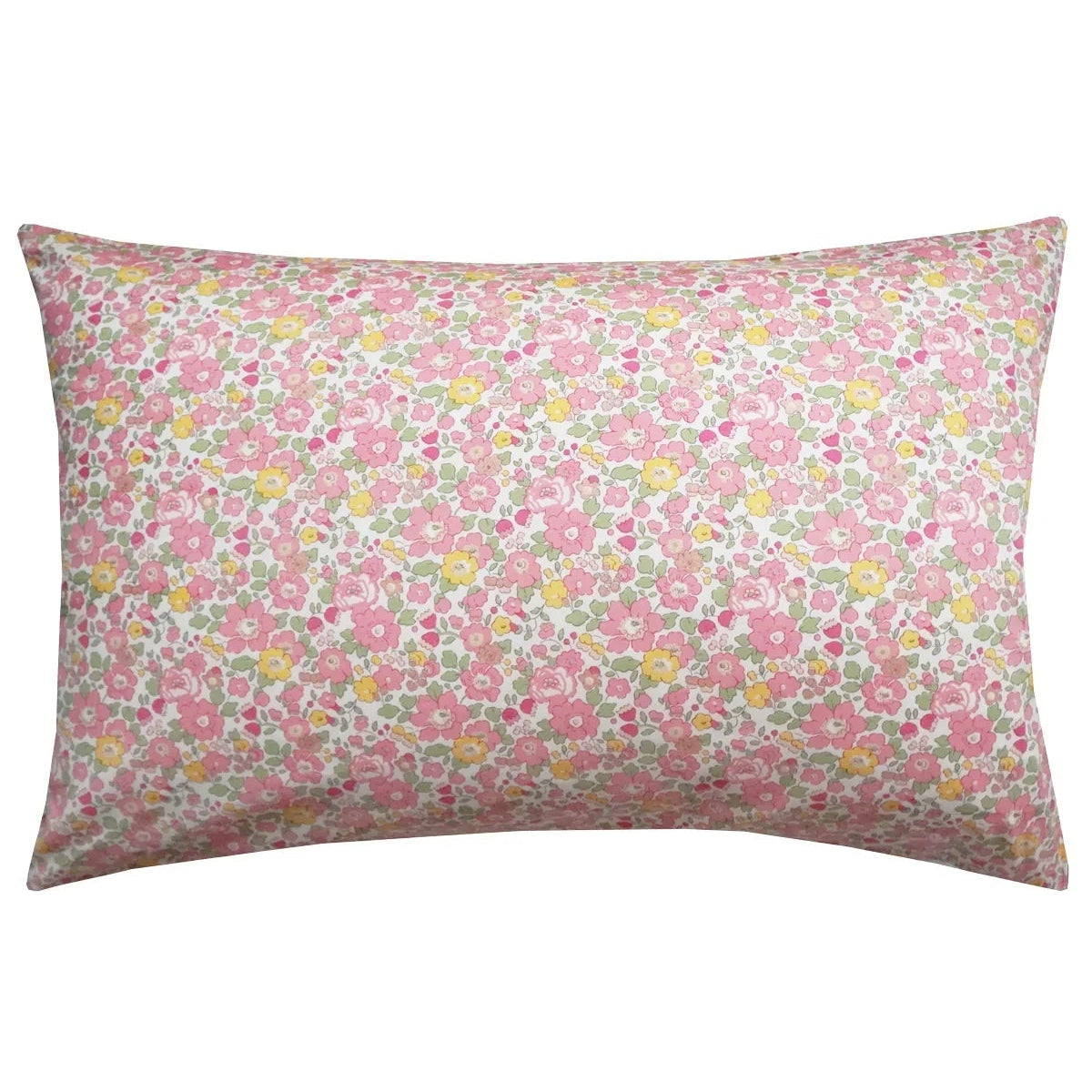 Pillowcase made with Liberty Fabric BETSY COPPER PINK - Coco & Wolf