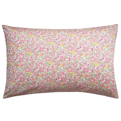 Pillowcase made with Liberty Fabric BETSY COPPER PINK - Coco & Wolf