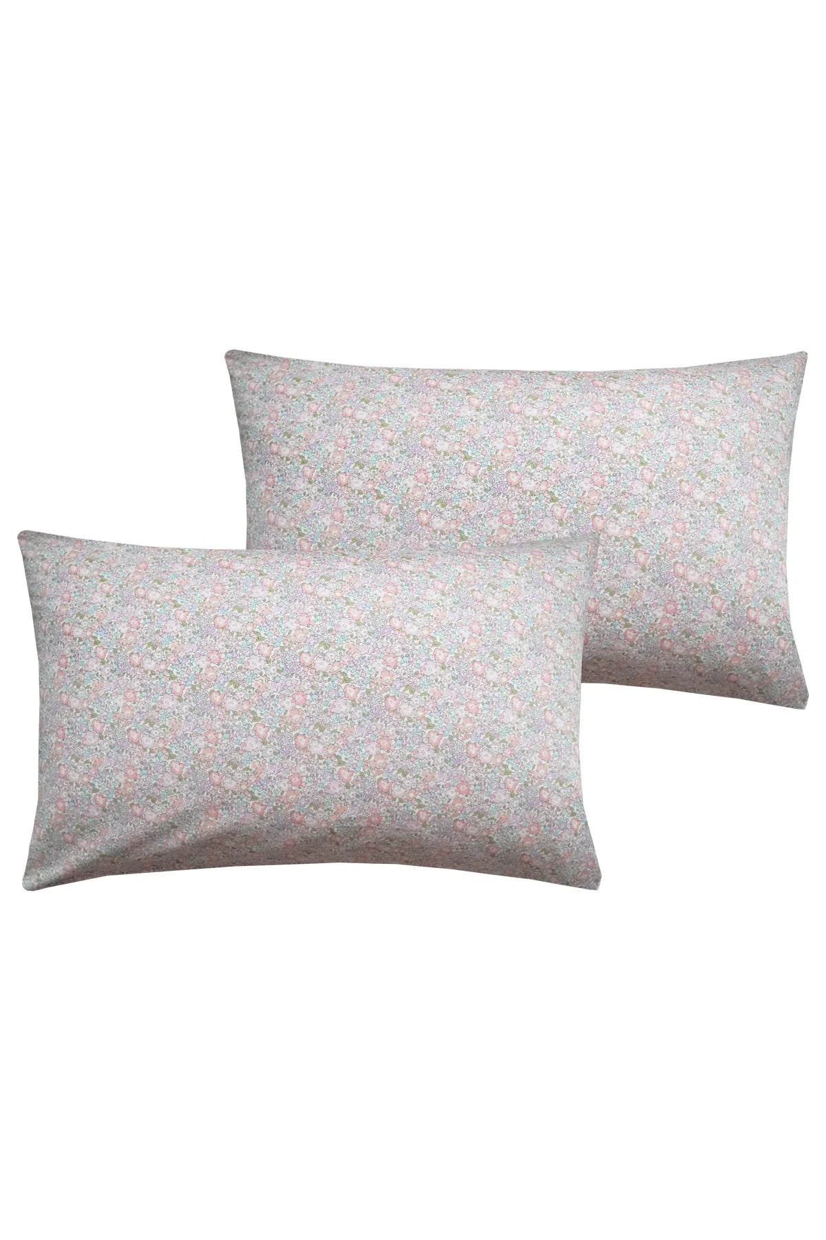 Pillowcase made with Liberty Fabric MICHELLE LILAC - Coco & Wolf