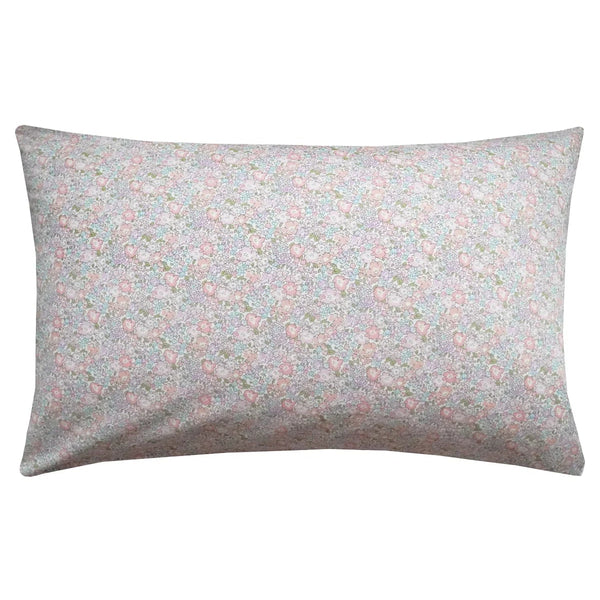 Pillowcase made with Liberty Fabric MICHELLE LILAC - Coco & Wolf