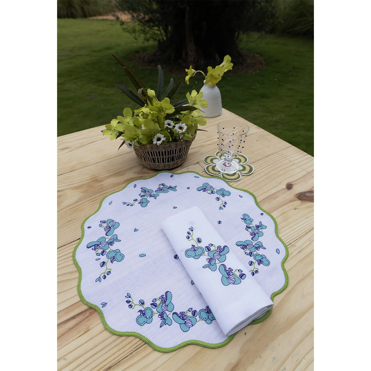 Orchid Carousel - Placemat (Set of 4)