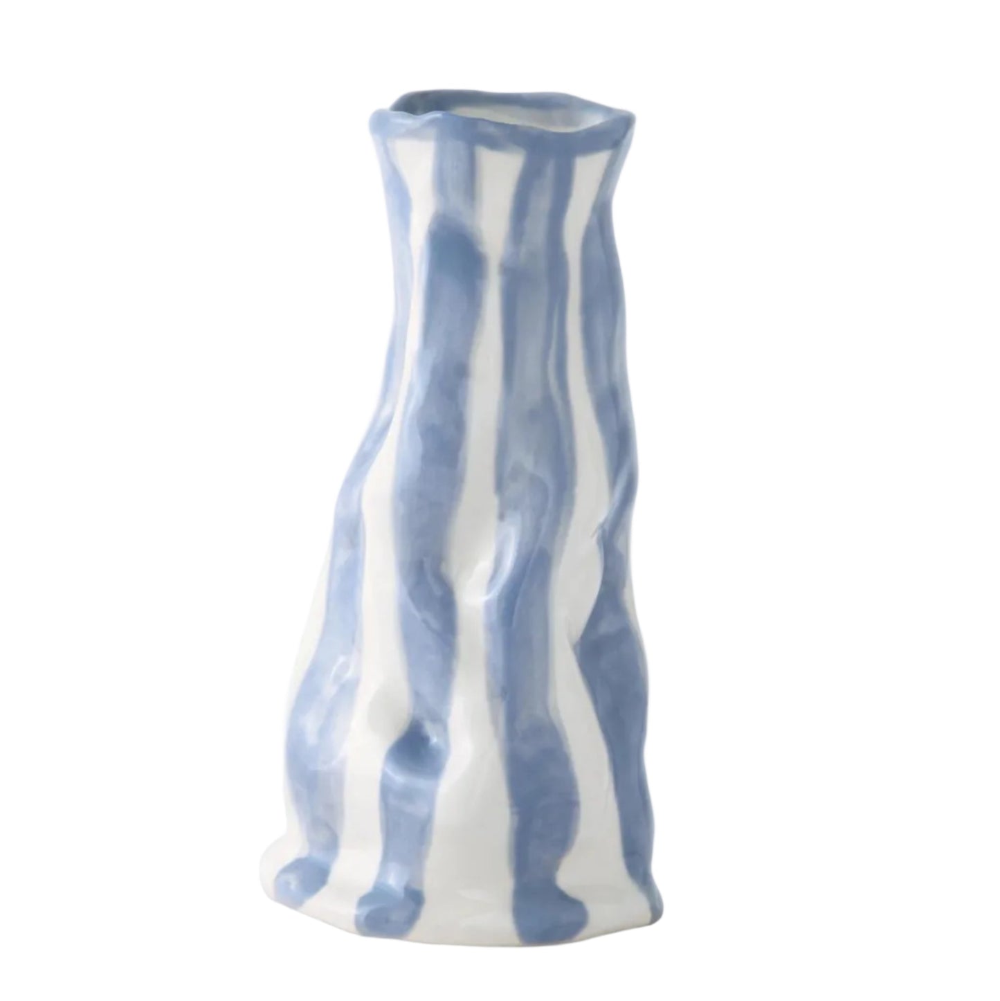 Light Lavender Candy Stripe Vase