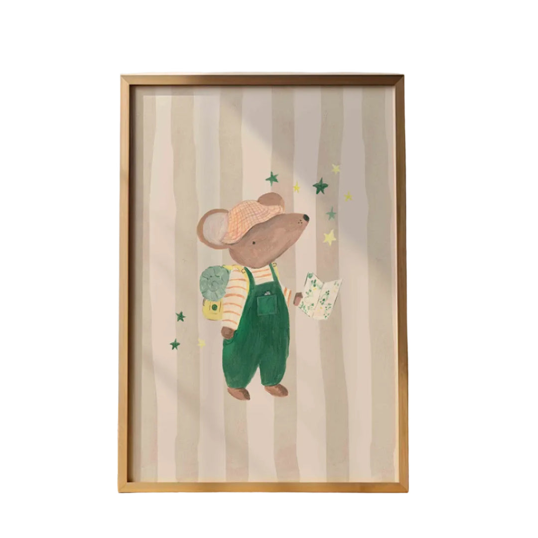 Adventure Awaits Art Print
