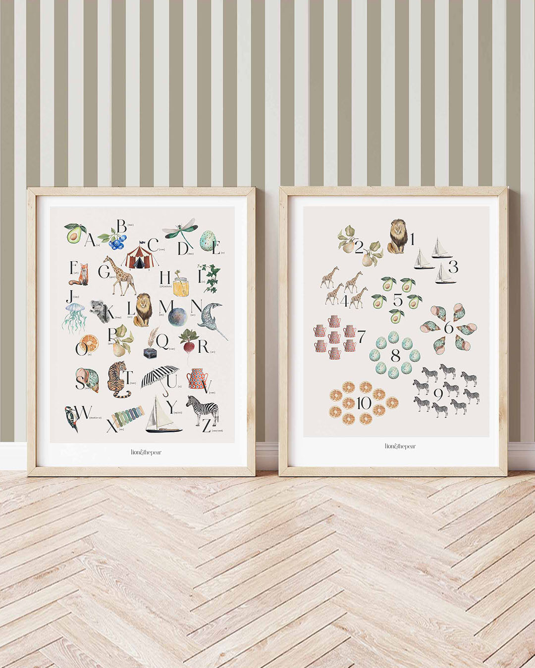 The Alphabet Art Print