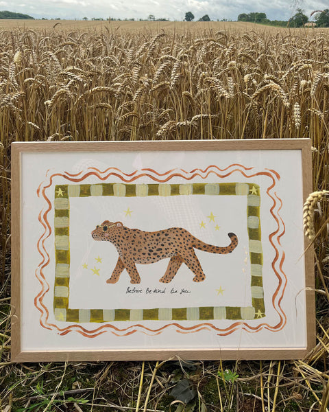 Be You Green Art Print
