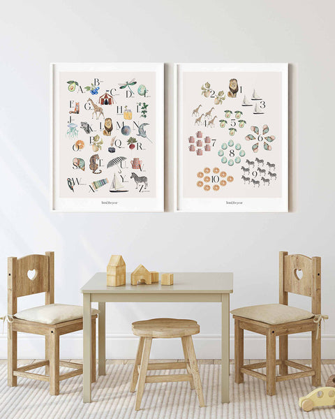 Count With Me Art Print