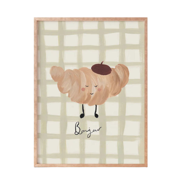 Croissant Art Print