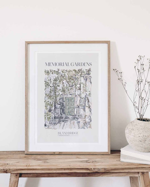 Dublin Memorial Gardens Art Print