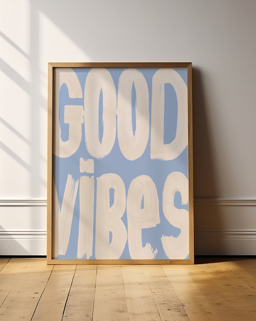 Good Vibes Typography Print