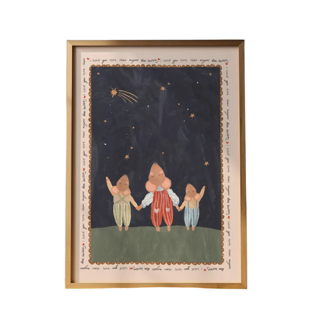 I Need You Trio Art Print