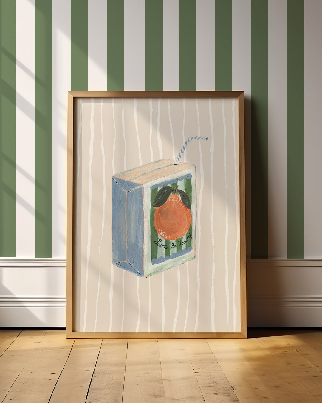 Juice Be Yourself Art Print