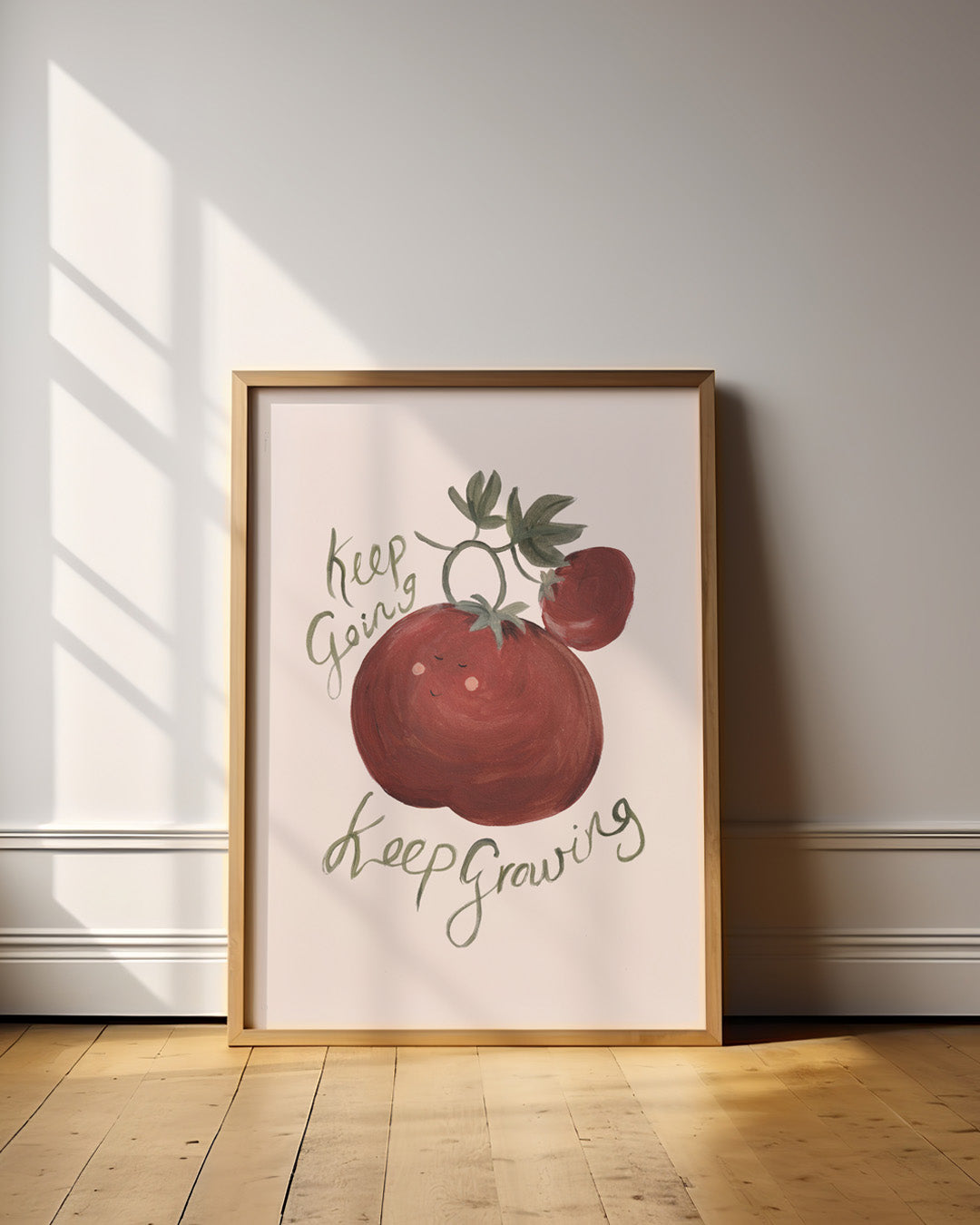 Keep Going Keep Growing Art Print