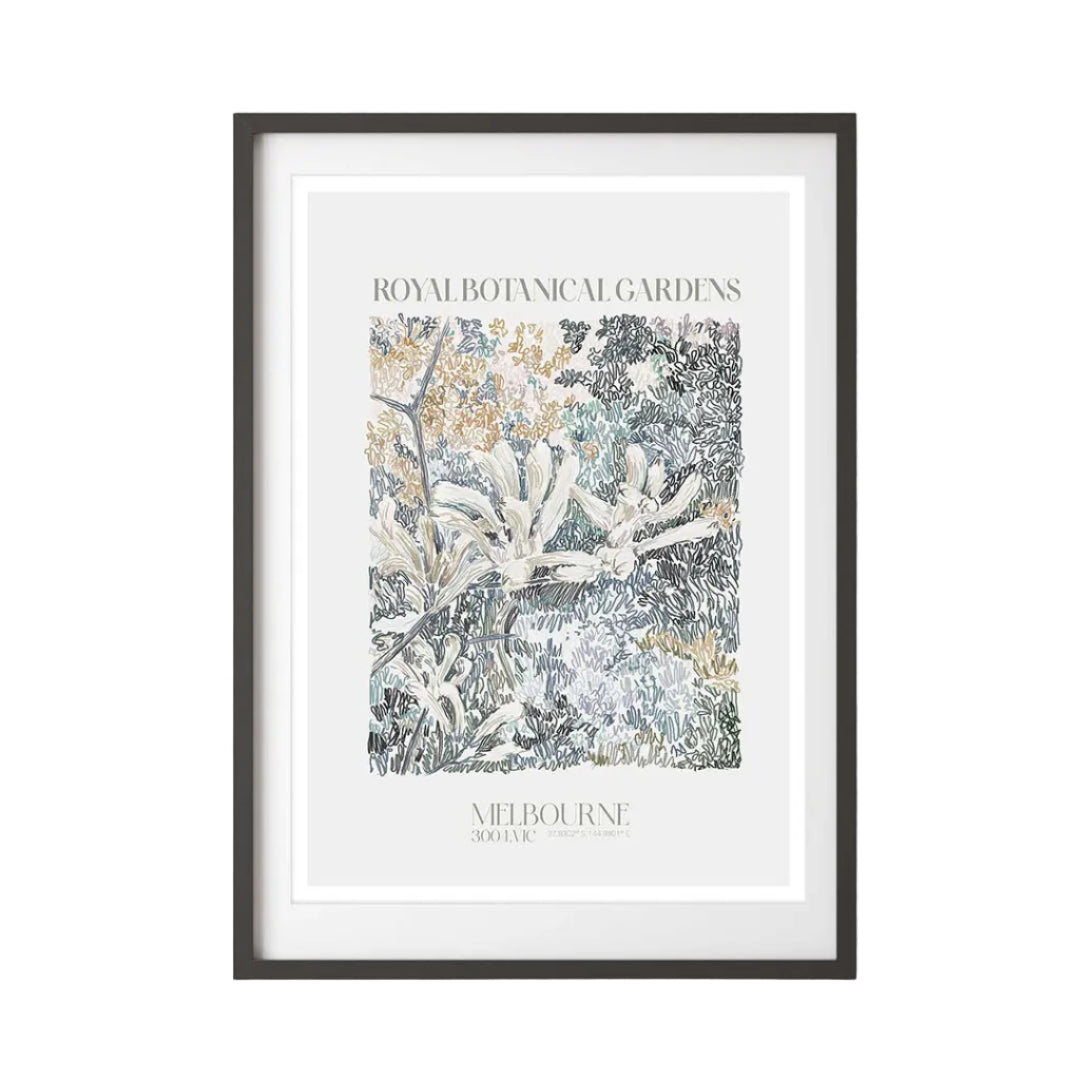 Melbourne Botanical Art Print