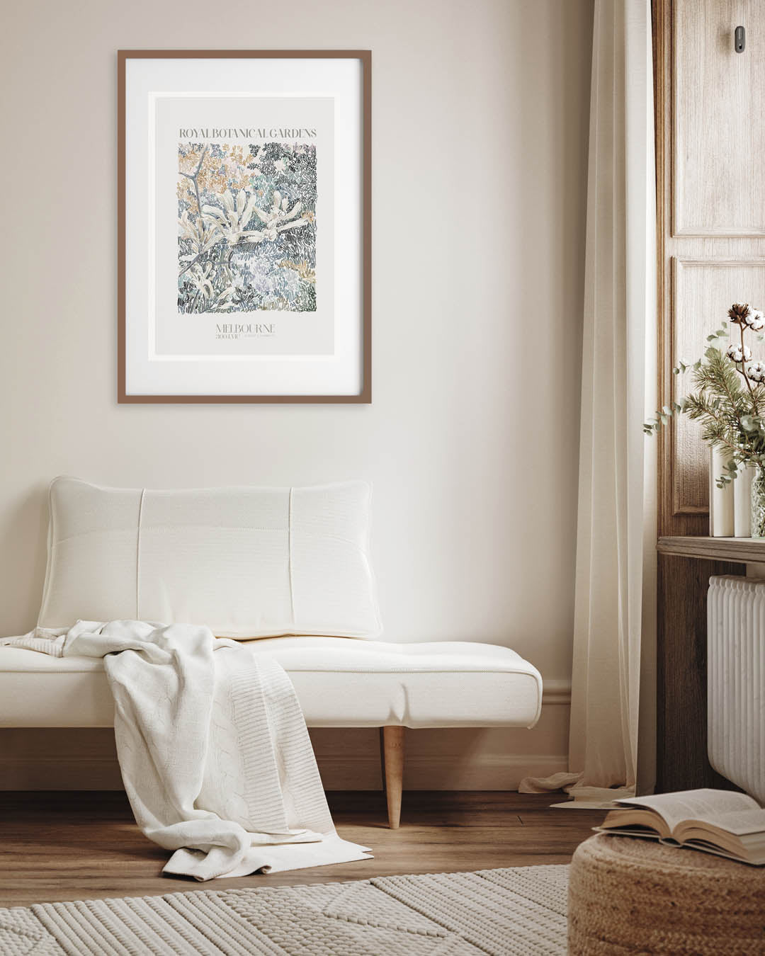 Melbourne Botanical Art Print