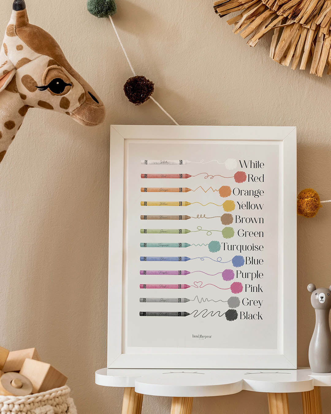 My Colourful World Art Print