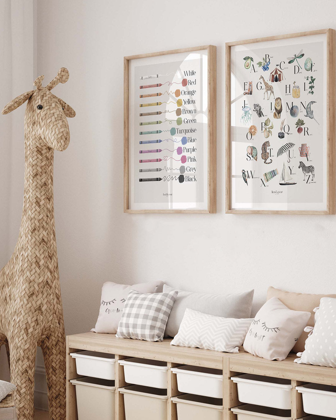 My Colourful World Art Print
