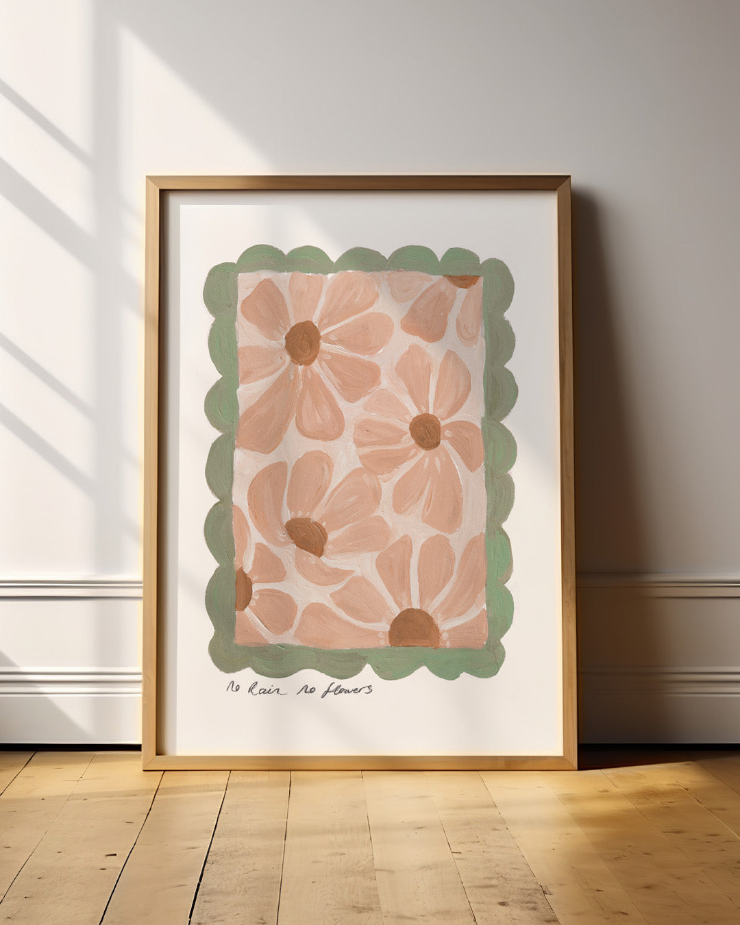 No Rain No Flowers Art Print
