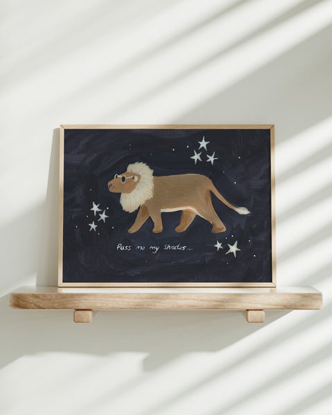 Pass Me My Shades Art Print