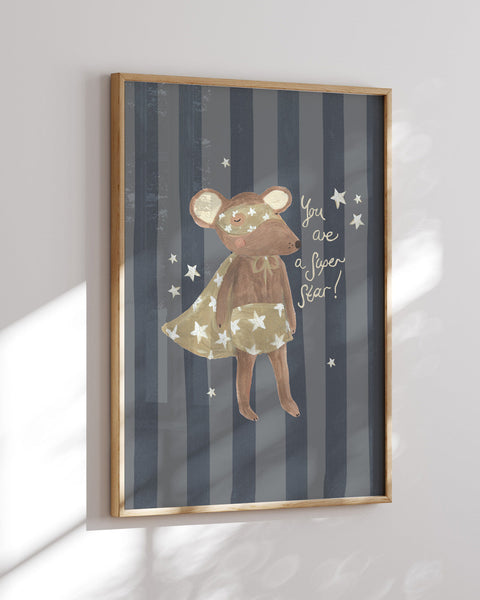 Superstar Art Print