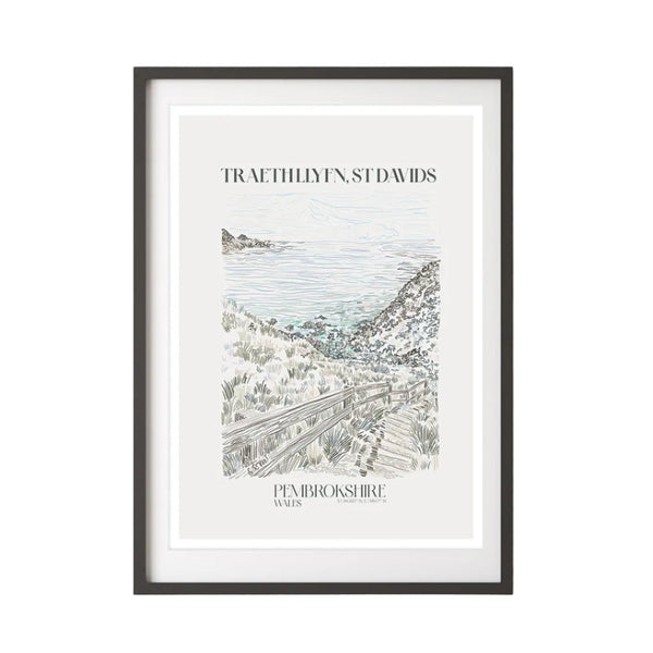 St Davids Pembrokeshire Art Print