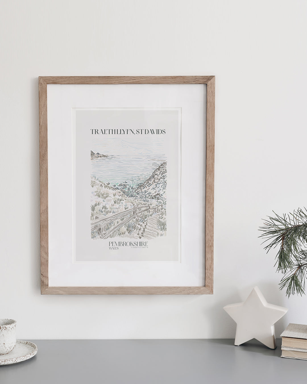 St Davids Pembrokeshire Art Print