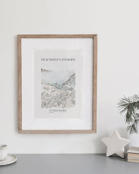 St Davids Pembrokeshire Art Print