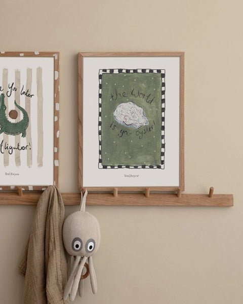 The World Is Your Oyster Art Print