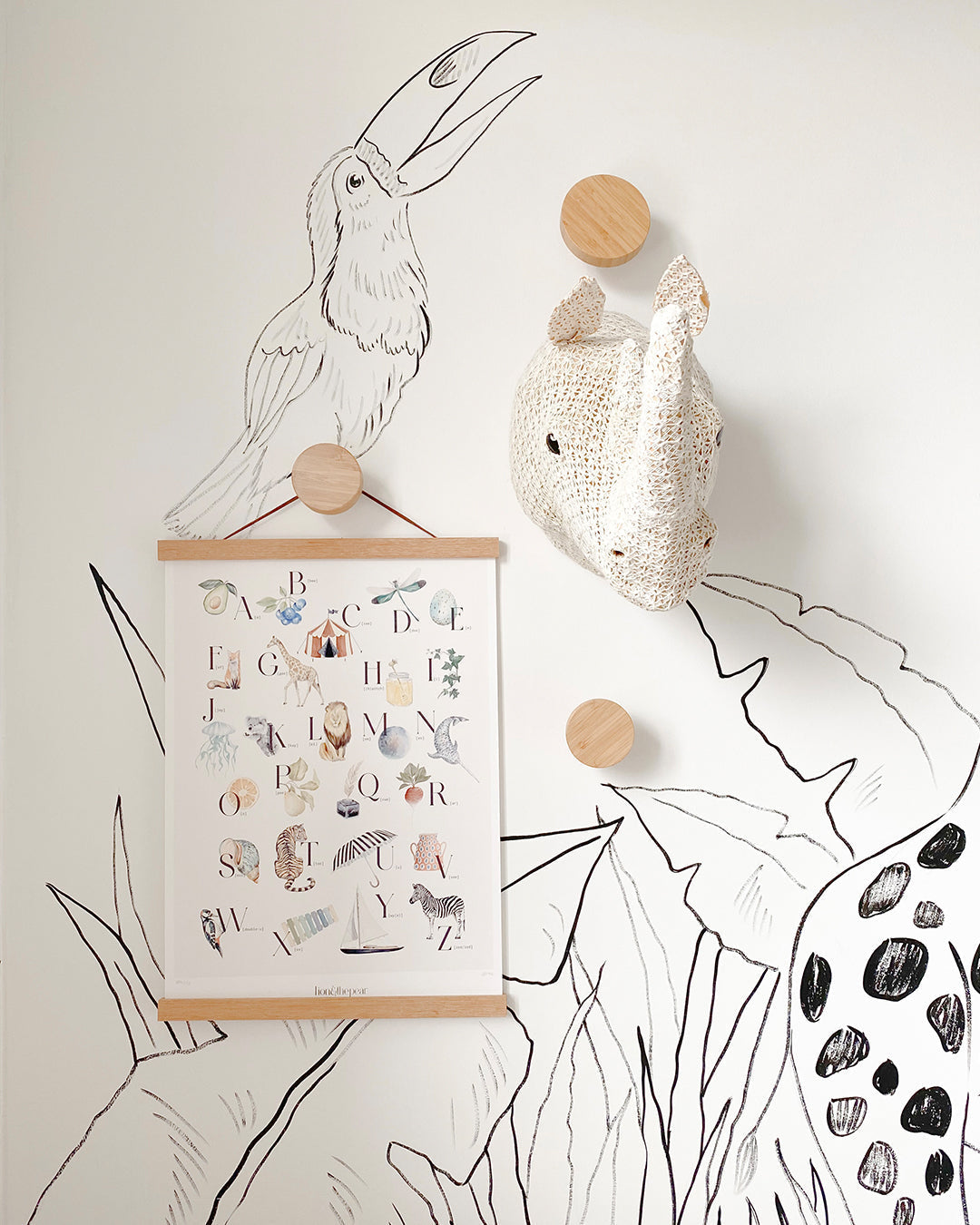 The Alphabet Art Print