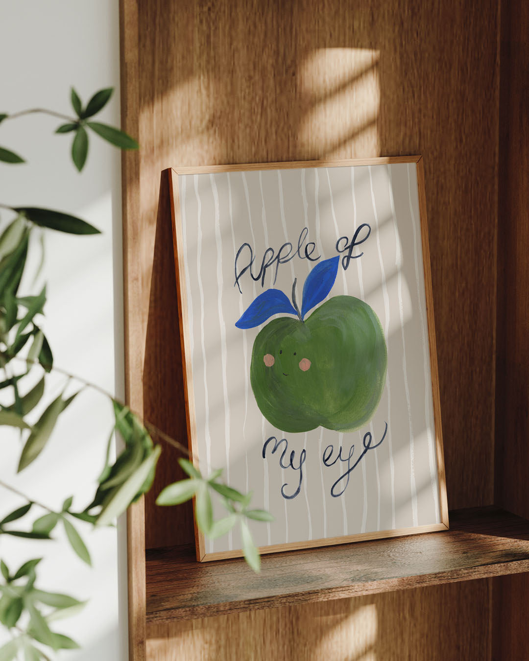 Apple Of My Eye Art Print
