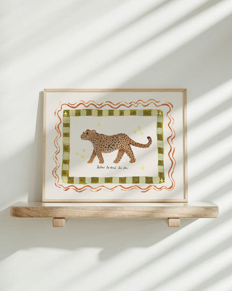Be You Green Art Print