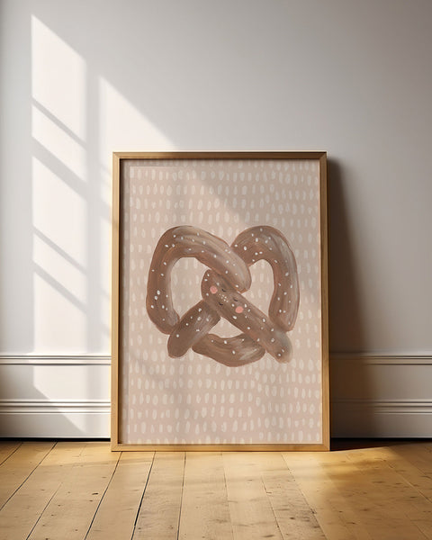 Can You Knot Art Print