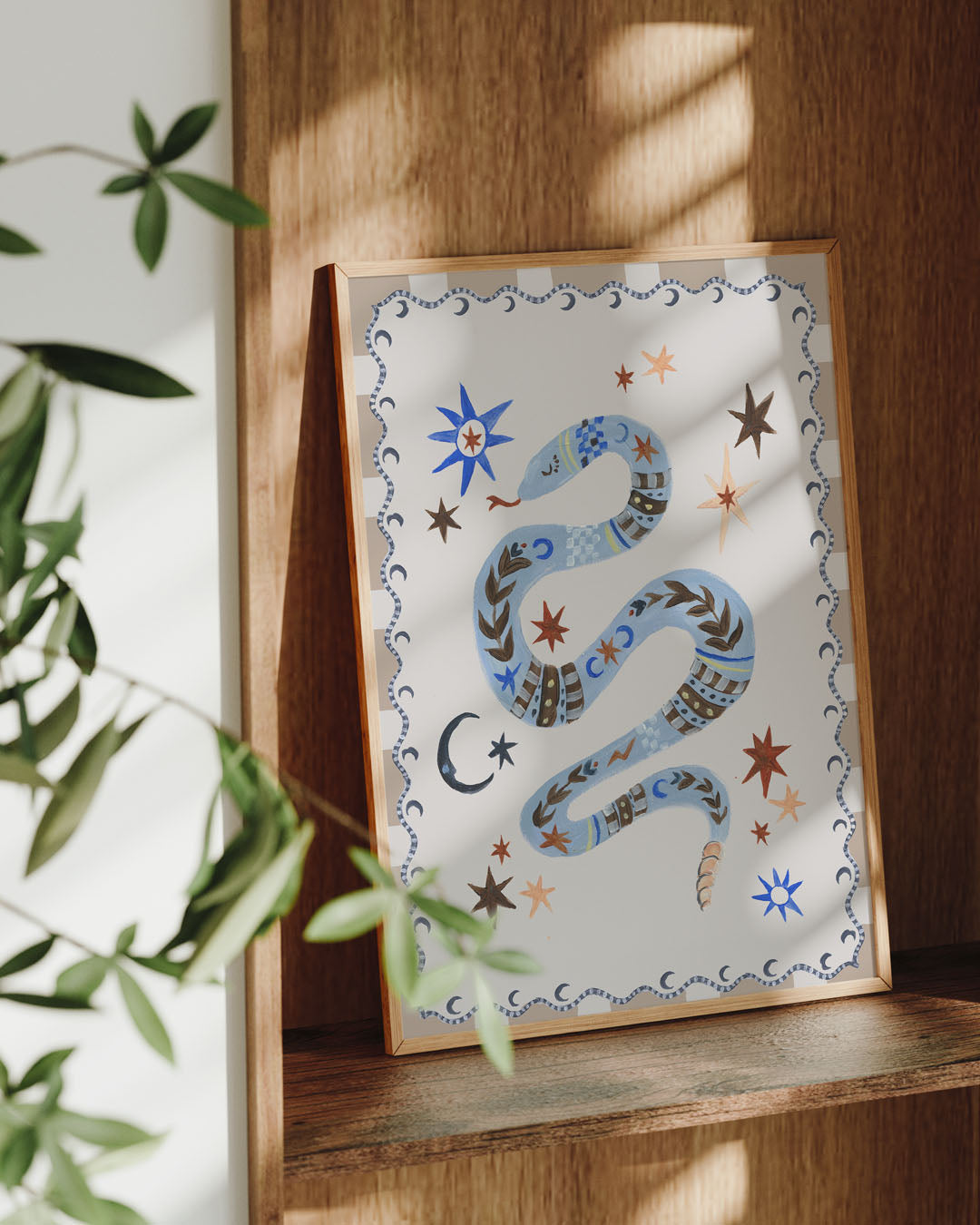 For Goodness Snake Art Print
