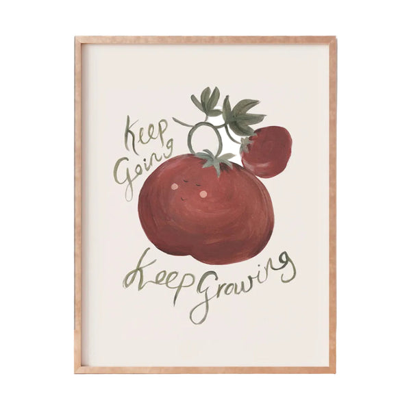 Keep Going Keep Growing Art Print