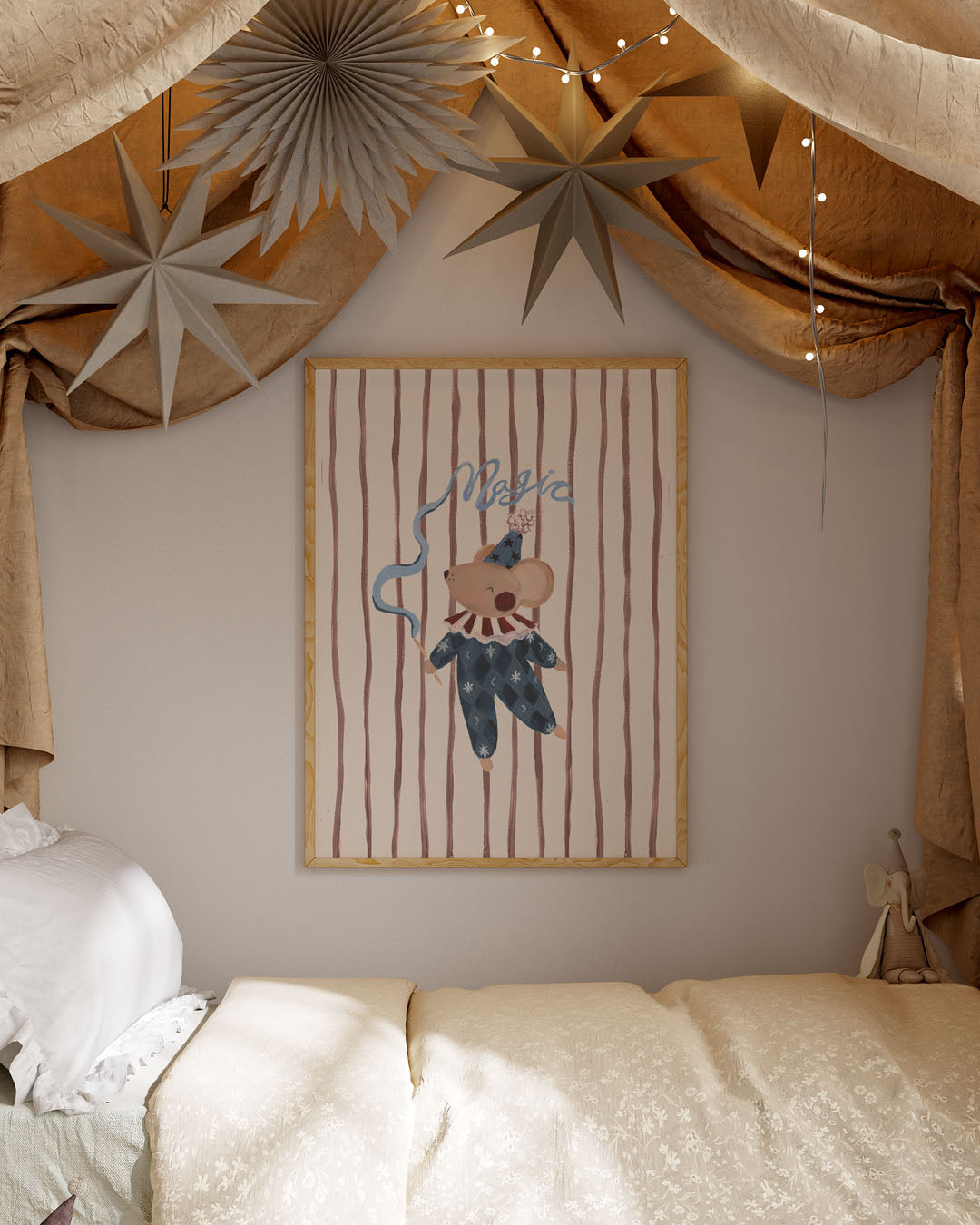 Magic Jester Art Print