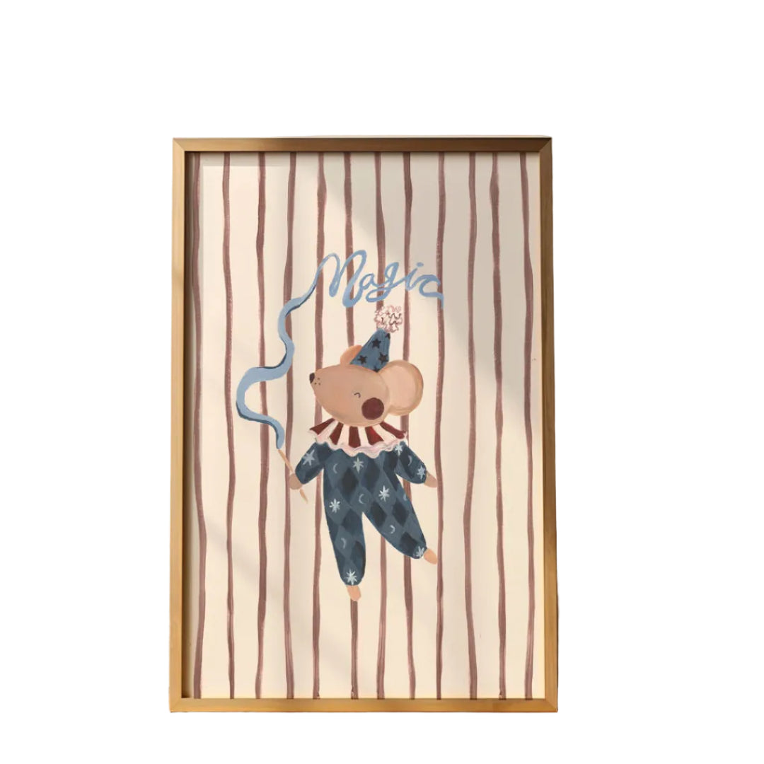 Magic Jester Art Print