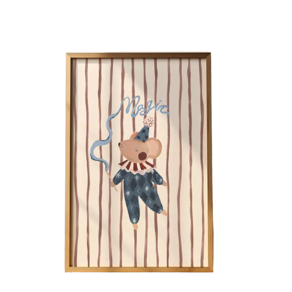 Magic Jester Art Print