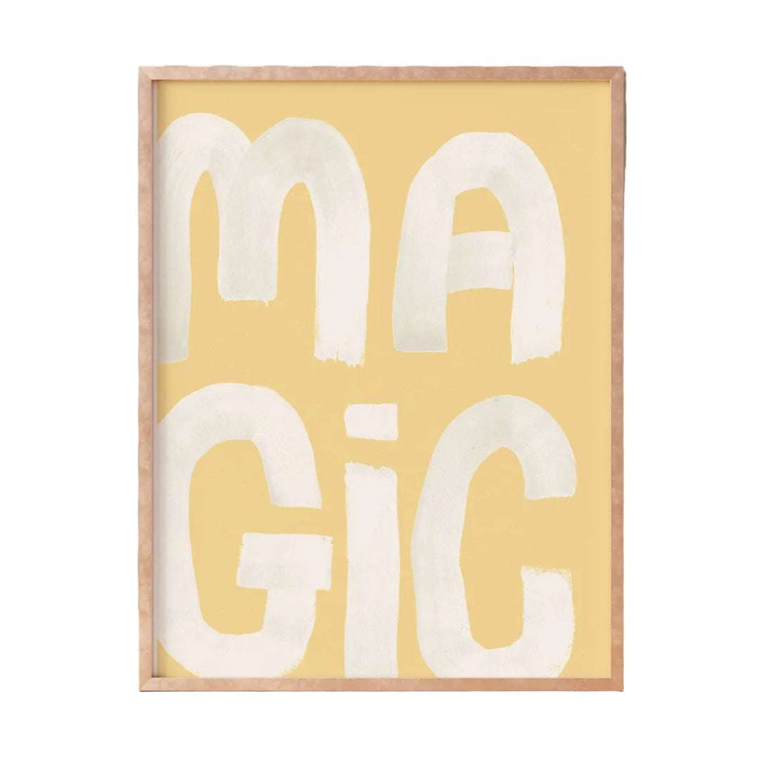 Magic Typography Art Print