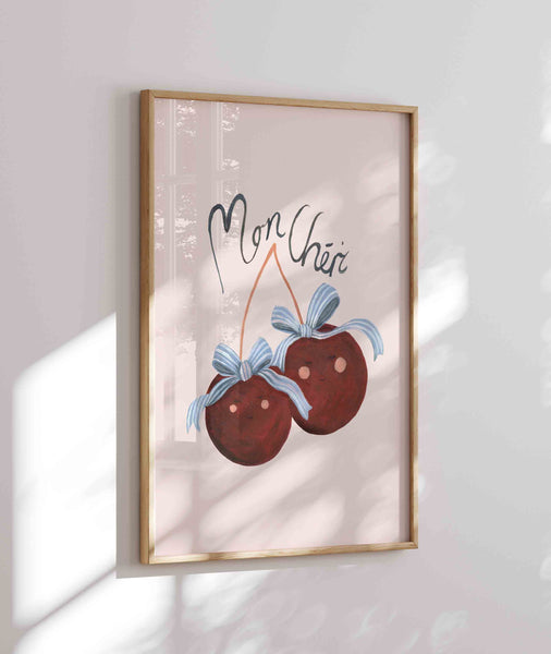 Mon Chéri Art Print
