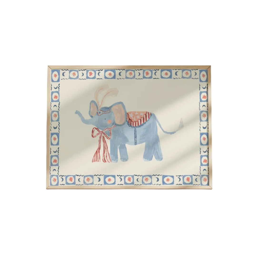 Nellie the Elephant Art Print