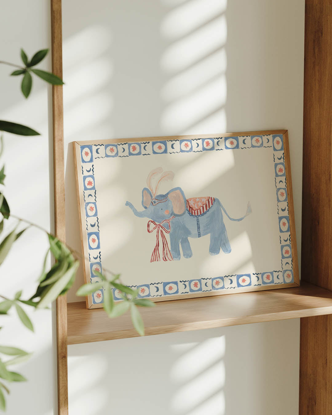 Nellie the Elephant Art Print